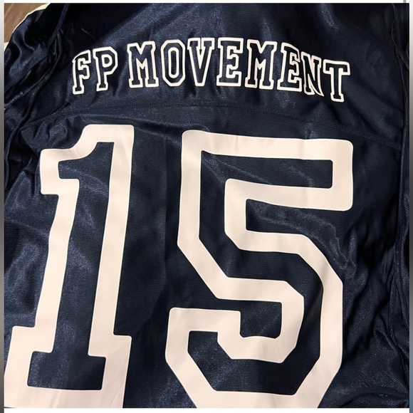 FP Movement Happy Camper Jersey Tee Dress Women's M Athleisure Sporty Streetwear - Picture 2 of 13
